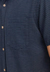 Jack & Jones Abel Short Sleeve Shirt, Navy Blazer