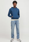 Jack & Jones Star Hoodie, Ensign Blue