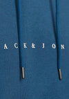Jack & Jones Star Hoodie, Ensign Blue