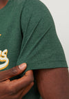 Jack & Jones Logo T-Shirt, Dark Green