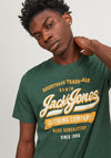 Jack & Jones Logo T-Shirt, Dark Green