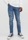 Jack & Jones Mini Boy Glenn Slim Jeans, Blue Denim