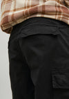 Jack & Jones Tucker Cargos, Black
