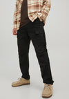 Jack & Jones Tucker Cargos, Black