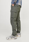 Jack & Jones Tucker Cargos, Olive Night