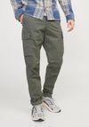 Jack & Jones Tucker Cargos, Olive Night