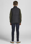 Jack & Jones Boys Multi Bodywarmer, Black