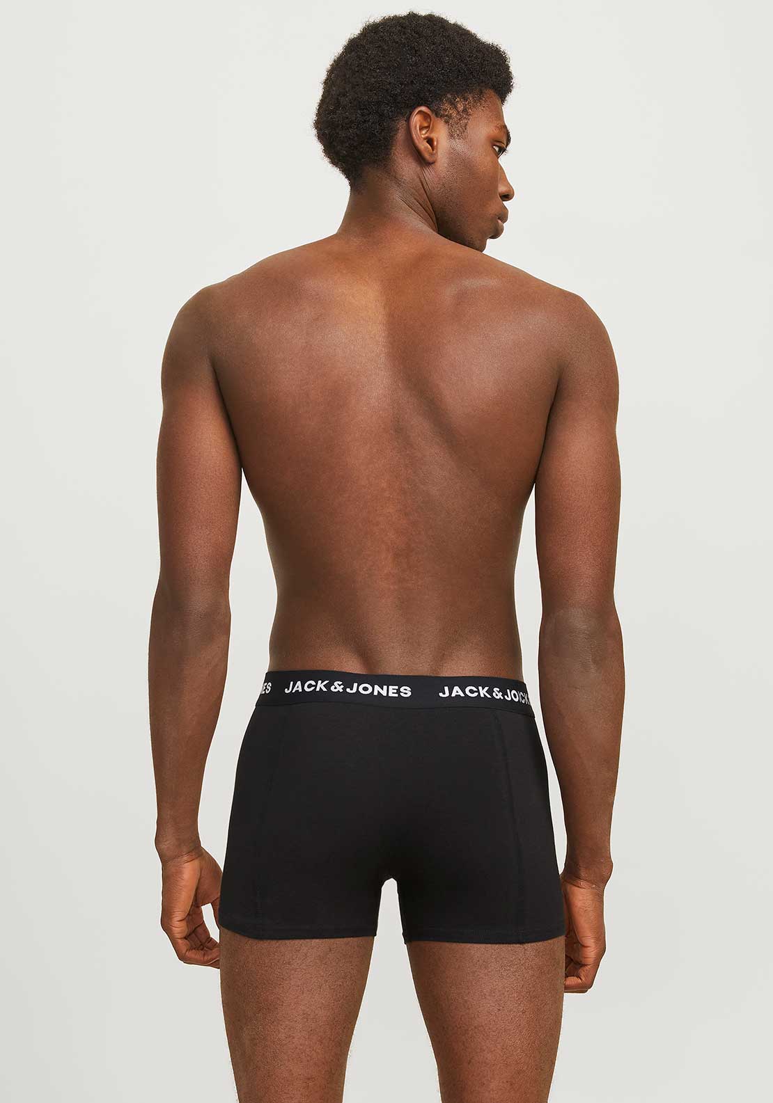 Jack & Jones Anthony 3 Pack Trunks, Black