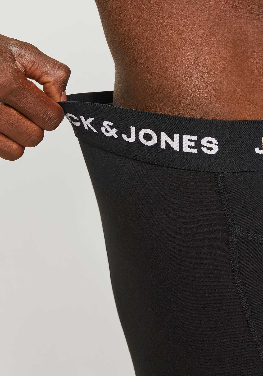 Jack & Jones Anthony 3 Pack Trunks, Black