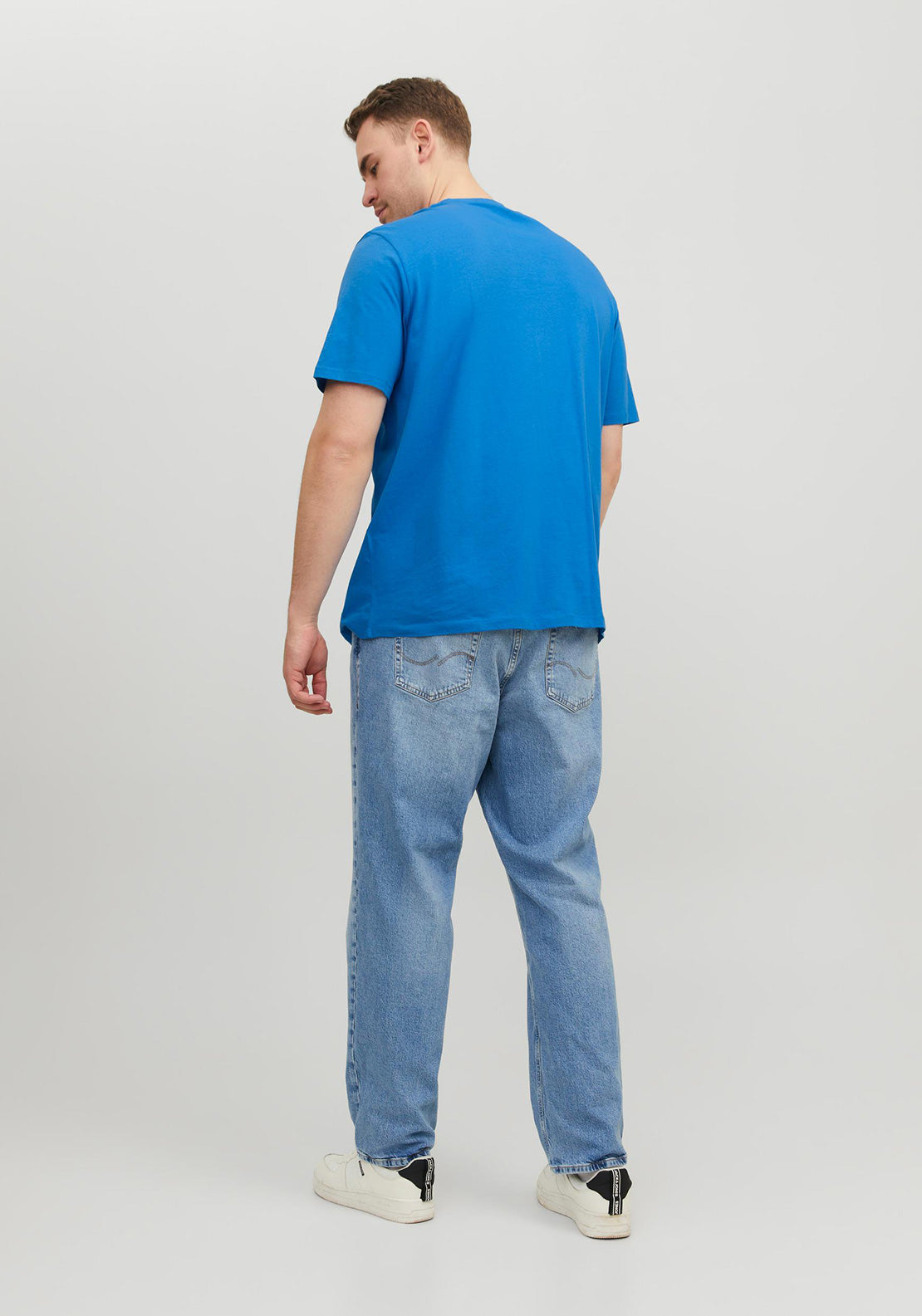 Jack & Jones + Fit Logo T-Shirt, French Blue