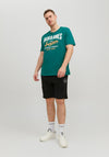 Jack & Jones + Fit Logo T-Shirt, Storm