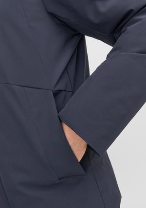 Jack & Jones Blake Parka Jacket, Dark Navy