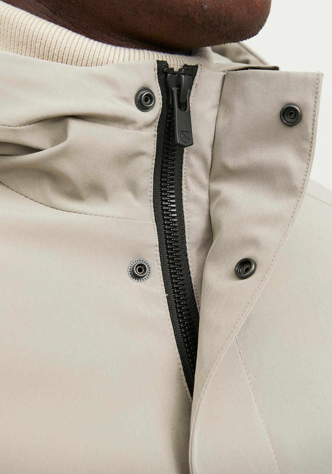 Jack & Jones Blake Parka Jacket, Weathered Teak