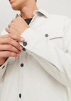 Jack & Jones Roy Overshirt, White Melange