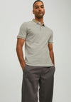 Jack & Jones Paulos Plain Polo Shirt, Beige