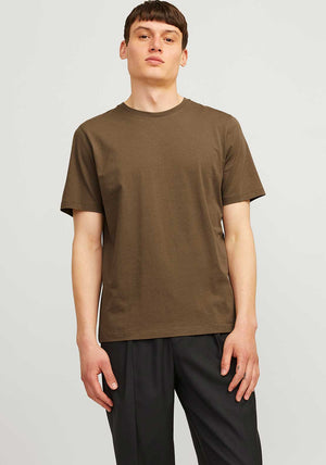 Jack & Jones Basic T-Shirt, Brown