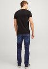 Jack & Jones Clark Original Regular Fit Jeans, Blue Denim