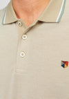 Jack & Jones Bluwin Polo Shirt, Fields of Rye