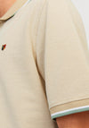 Jack & Jones Bluwin Polo Shirt, Fields of Rye
