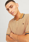 Jack & Jones Bluwin Polo Shirt, Nugget