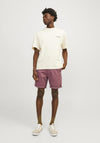 Jack & Jones Bowie Chino Shorts, Roan Rouge