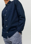Jack & Jones Plain Oxford Shirt, Navy Blazer