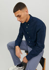 Jack & Jones Plain Oxford Shirt, Navy Blazer