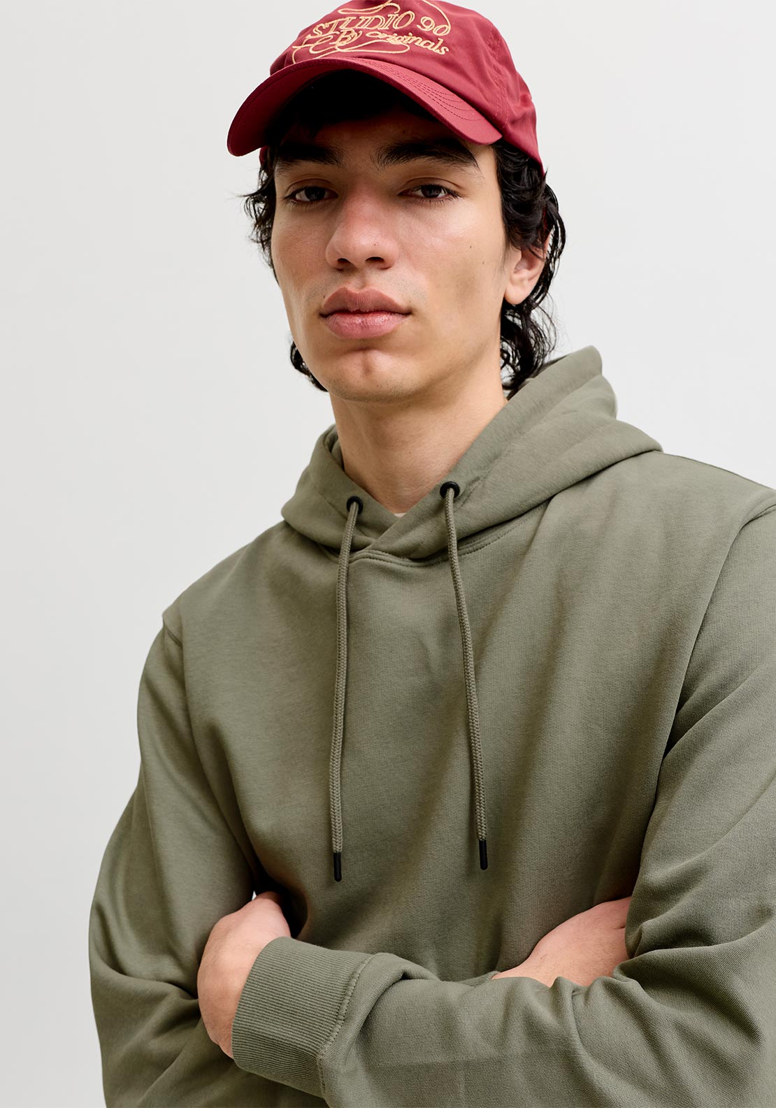 Jack & Jones Star Hoodie, Green