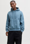 Jack & Jones Star Hoodie, Blue Mirage
