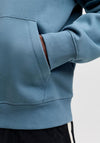 Jack & Jones Star Hoodie, Blue Mirage