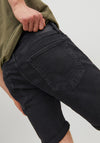 Jack & Jones Rick Denim Shorts, Black