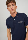 Jack & Jones Archie Polo Shirt, Navy Blazer