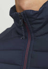 Jack & Jones Quilted Jacket, Navy Blazer