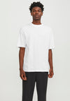 Jack & Jones Bradley Plain T-Shirt, White