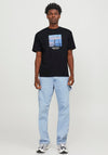 Jack & Jones Ester Picture T-Shirt, Black