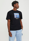 Jack & Jones Ester Picture T-Shirt, Black