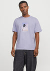Jack & Jones Ester Picture T-Shirt, Lilac