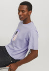 Jack & Jones Ester Picture T-Shirt, Lilac