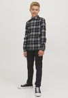 Jack & Jones Boy Glenn Slim Fit Jean, Black