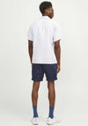 Jack & Jones Bowie Printed Shorts, Navy Blazer
