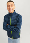 Jack & Jones Quilted Jacket, Ensign Blue