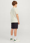 Jack & Jones Boy Ruba Short Sleeve Tee, Buttercream