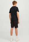 Jack & Jones Boy Ruba Short Sleeve Tee, Black