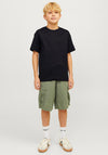 Jack & Jones Boys Urban Edge Short Sleeve Tee, Black