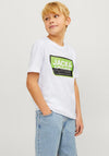 Jack & Jones Boys Logan Two Pack Short Sleeve Tee, Multi