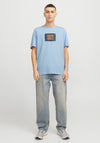 Jack & Jones Hudson T-Shirt, Chambray Blue