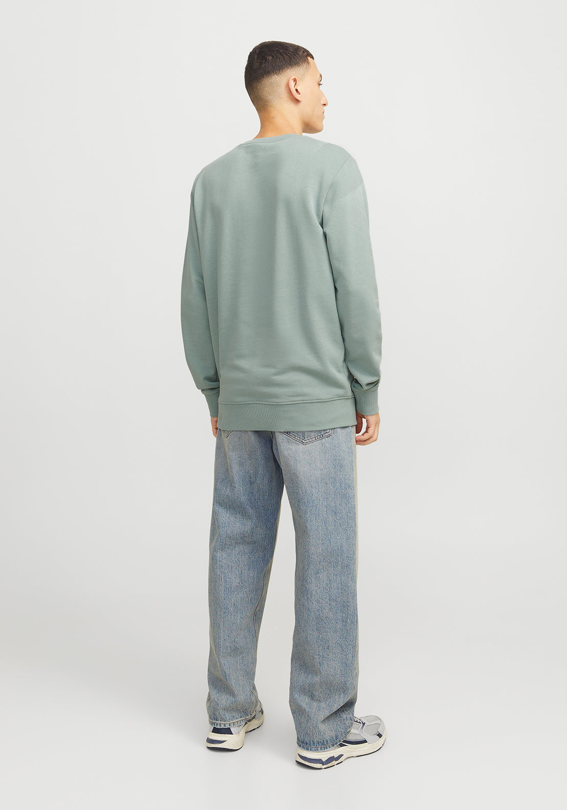 Jack & Jones Hudson Sweatshirt, Iceberg Green