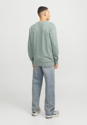 Jack & Jones Hudson Sweatshirt, Iceberg Green