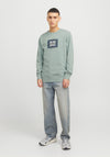 Jack & Jones Hudson Sweatshirt, Iceberg Green