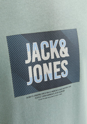 Jack & Jones Hudson Sweatshirt, Iceberg Green